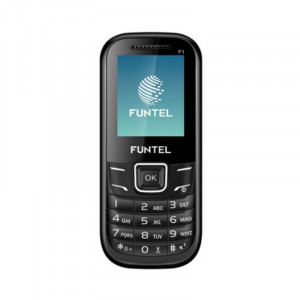 FUNTEL telefon F1 - crni