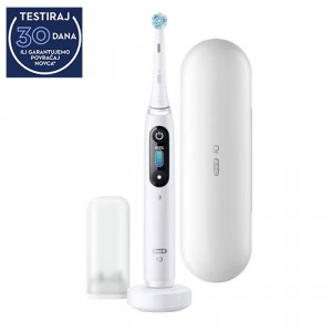 ORAL-B POC IO 8 ALABASTER ELEKTRIČNA ČETKICA ZA ZUBE WHITE 500570