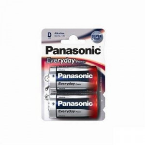 PANASONIC baterije LR20EPS/2BP - 2 × D alkalne Everyday  Power