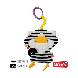 MOM'S CARE plišana prugasta mačka 923