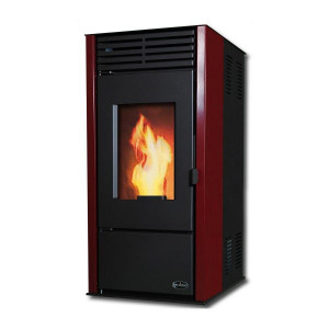 TIM SISTEM Peć na pelet RITTIUM 10kW 009 3005 crvena