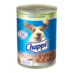 CHAPPI hrana za pse konzerva, govedina i šargarepa 400g 520116