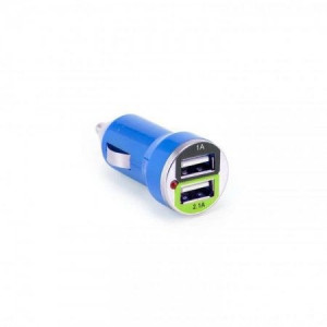 S BOX CC 221, 2.1A, Blue, Car USB Charger