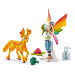 SCHLEICH igračka Vilenjak sa ždrebetom 41438