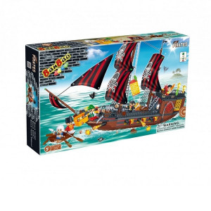 BANBAO Nesavladivi Piratski Brod 8702
