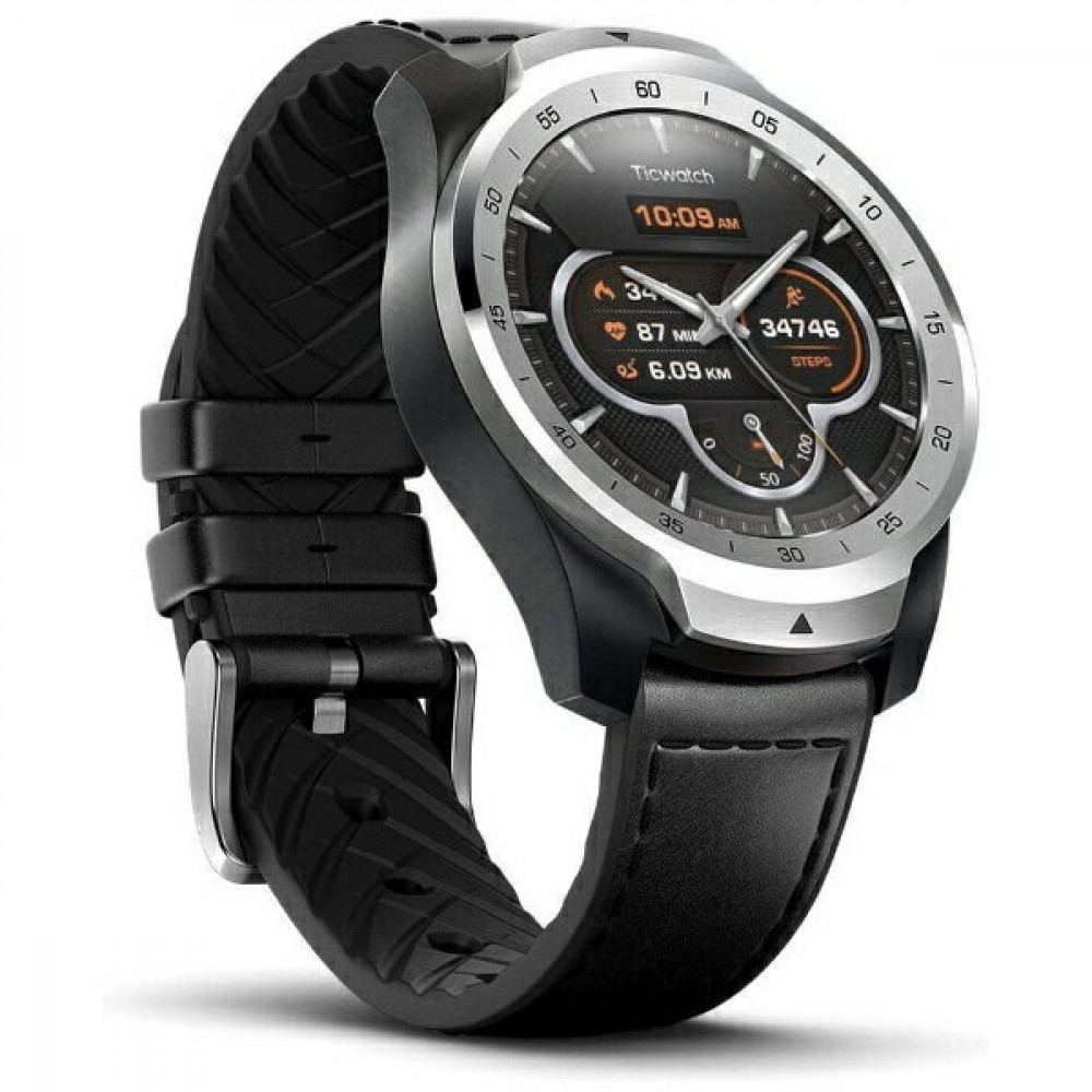 MOBVOI TicWatch Pro Liquid Metal Silver pametni sat 43001