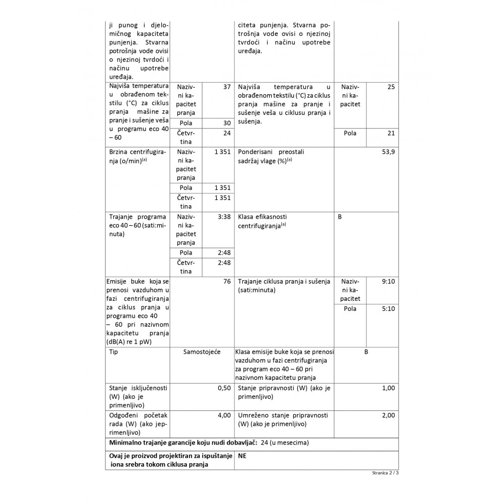 CANDY Mašina za pranje i sušenje veša ROW4856DWMCT/1-S