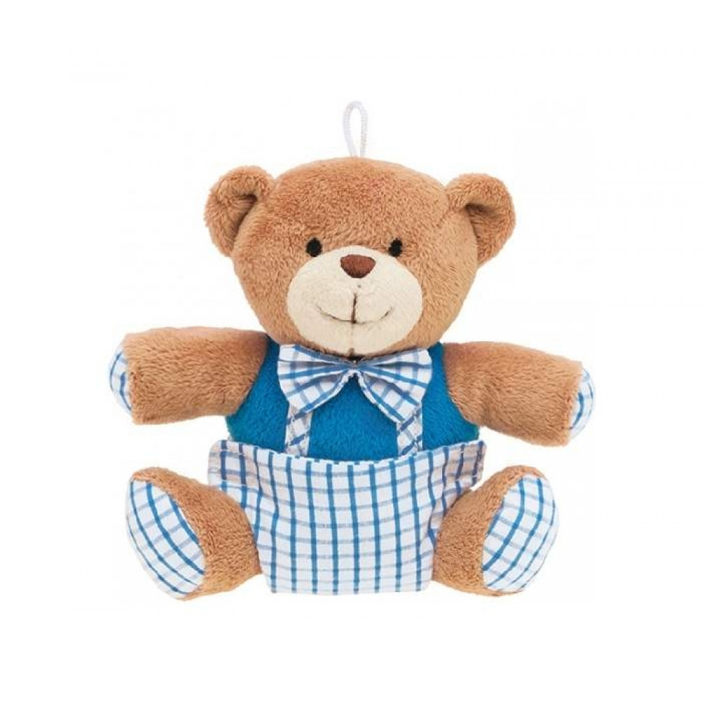 CANPOL plišana igračka sa piskom-teddy bear-plava 2/010