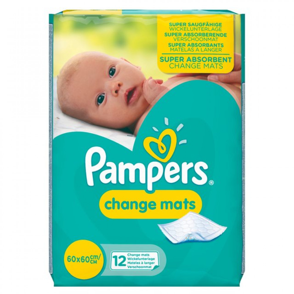 PAMPERS CHANGEMATS (12)