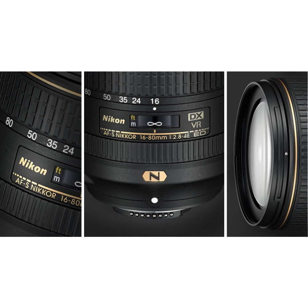 NIKON Obj 16-80mm f/2.8-4.0 VR AF-S DX 81102