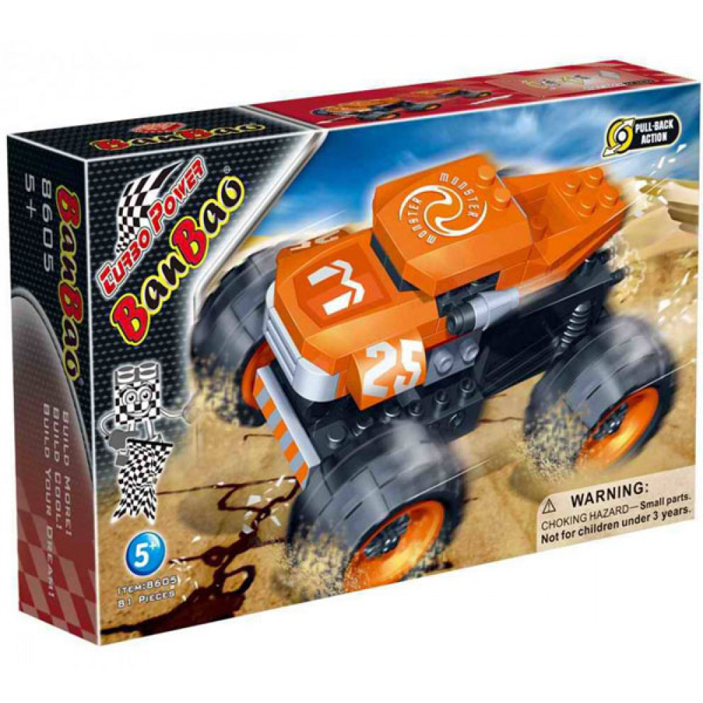 BANBAO automobil na potez - monster 8605
