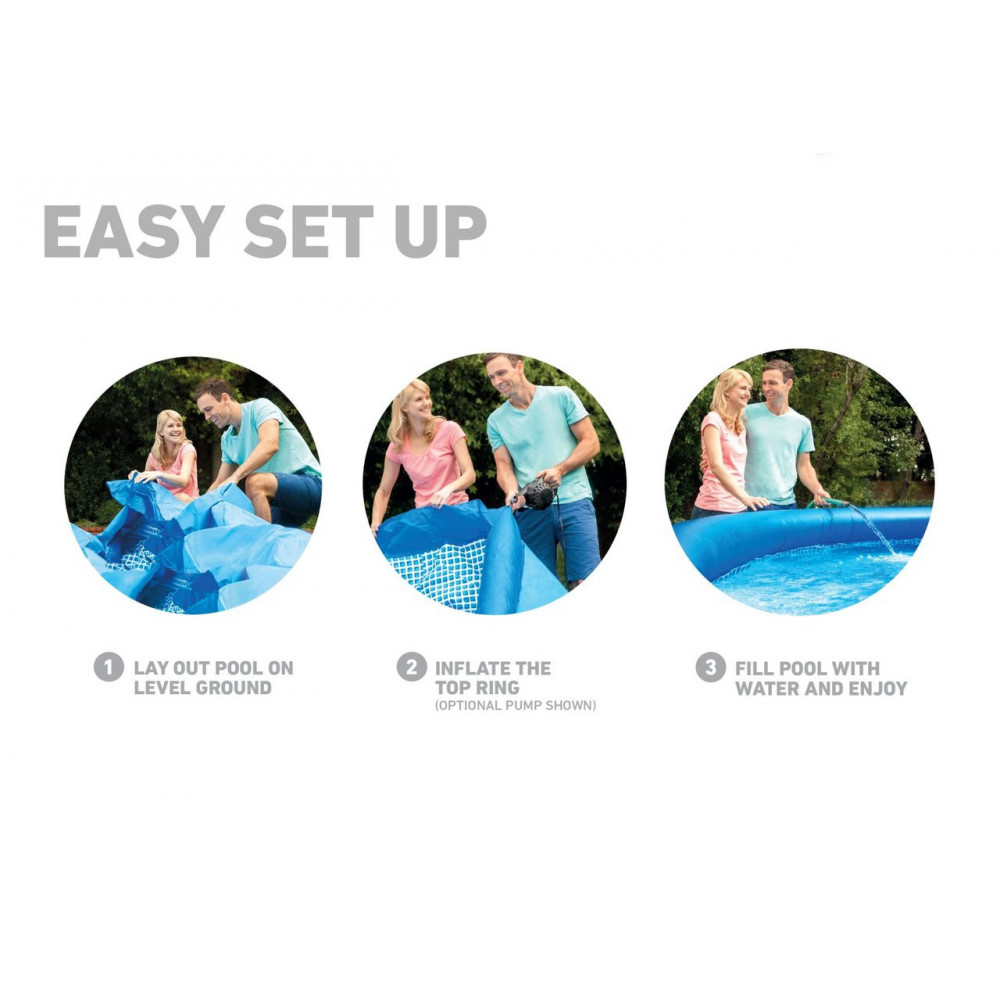 INTEX Easy Set - 366 cm x 76 cm Bazen sa pumpom