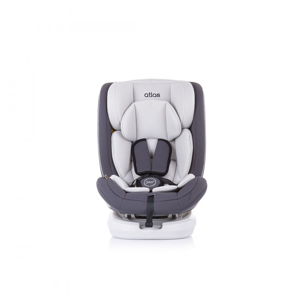 CHIPOLINO Auto sedište Atlas 360 0-36 kg Asphalt 710538