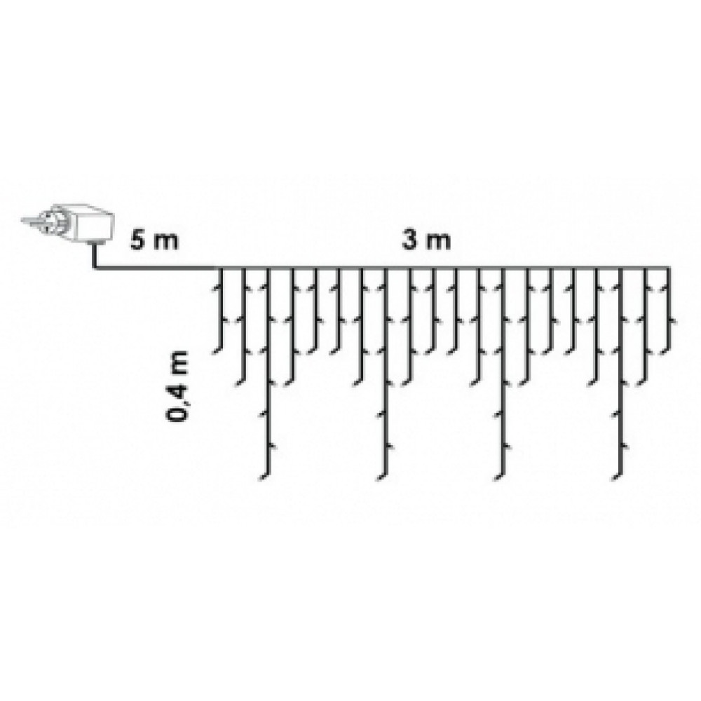 DEKORTREND Led ledenica - hladno bela KDL 141