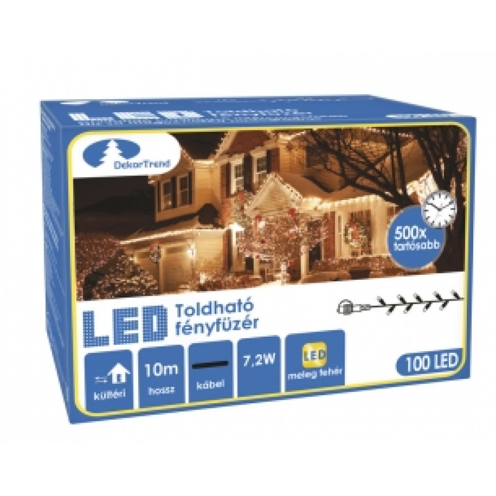 DEKORTREND Kontakt led svetleći niz - toplo bela KDK 001