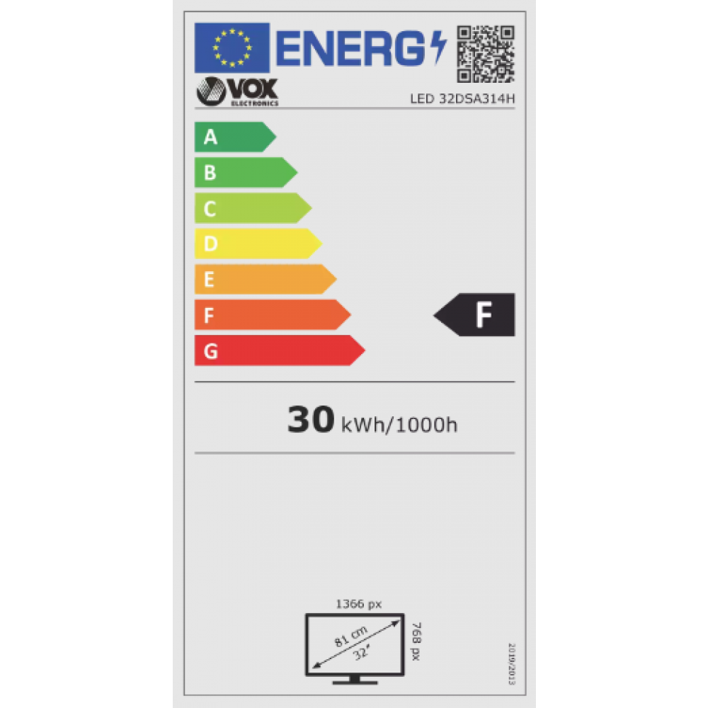 Vox Televizor LED 32DSA314H