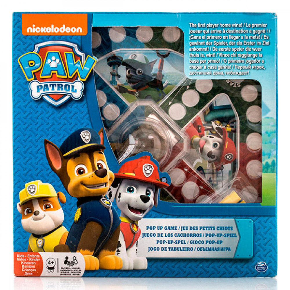 SPIN MASTER paw patrol čoveče ne ljuti se SM6028796