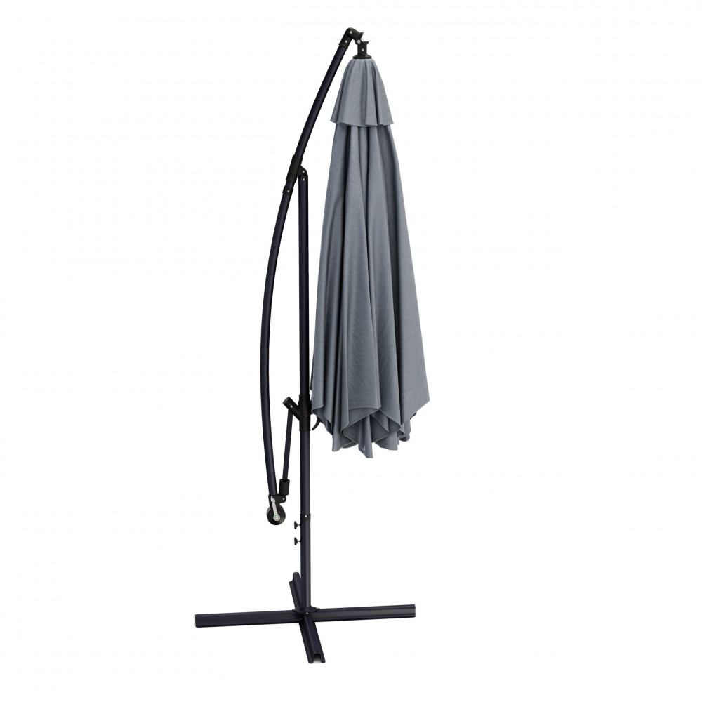 Suncobran konzolni 270 cm sivi 14640