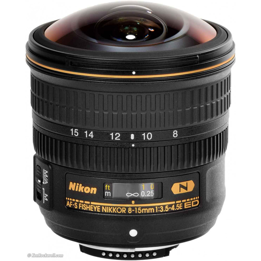 NIKON FISHEYE AF-S 8-15mm f3.5-4.5E ED 81302