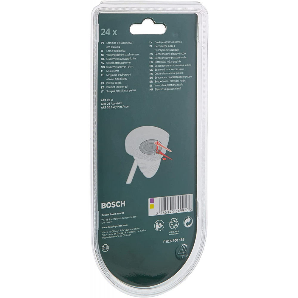 BOSCH Plastični nožići za ART 26 F016800183