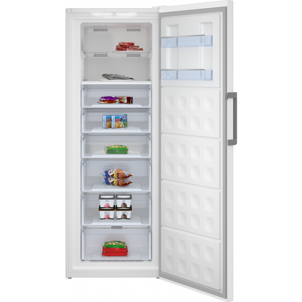 BEKO Vertikalni zamrzivač RFNE448E45W