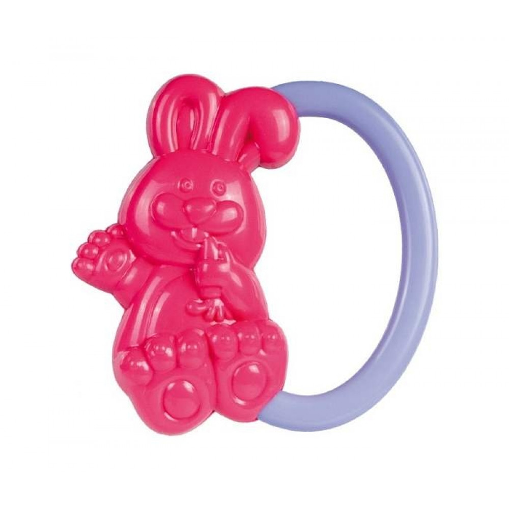 CANPOL baby zvečka zeka-roze 2/188