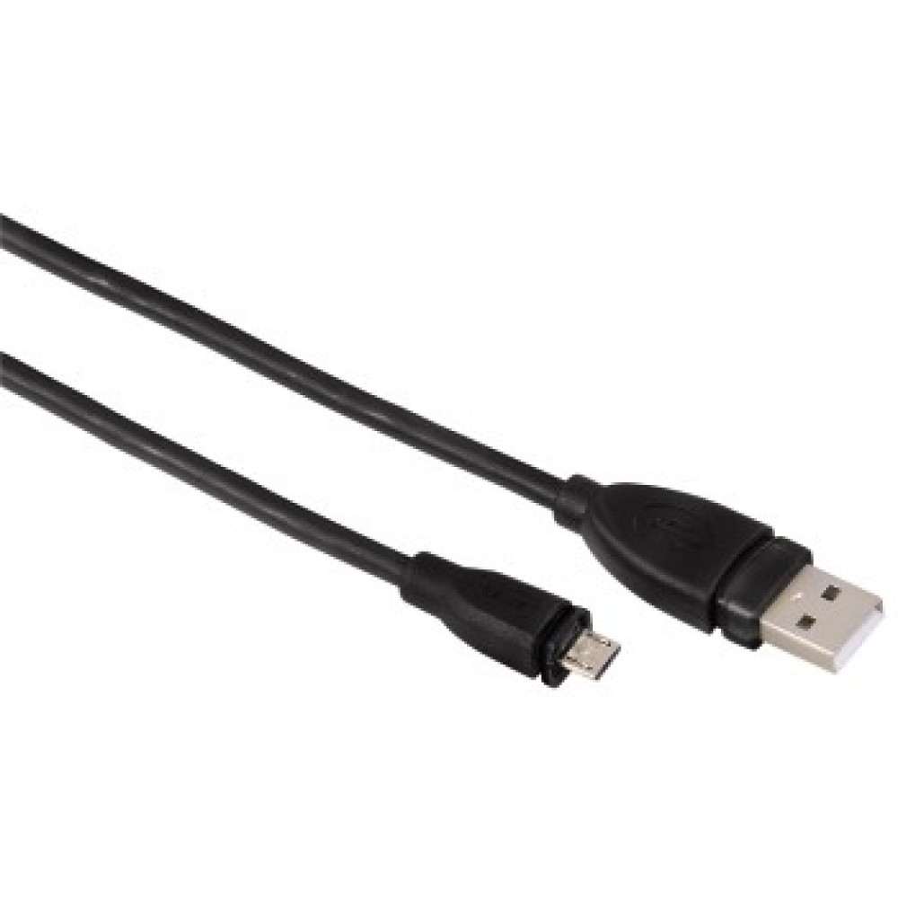 HAMA USB Kabal USB A na Micro USB B, 1.8m 54588