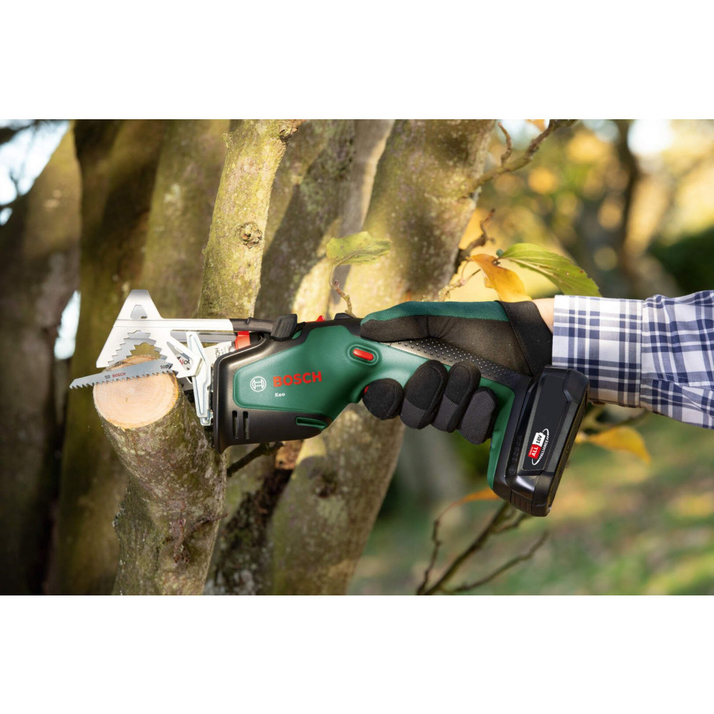 BOSCH Akumulatorska baštenska testera KEO 18V; 1x2,0 Ah 0600861A00