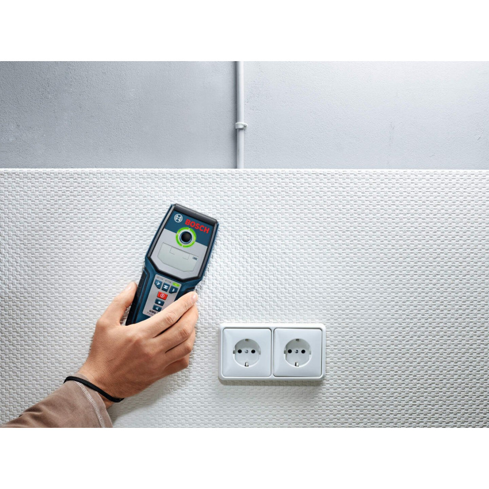 BOSCH Detektor struje – kablova pod naponom, metala, drveta GMS 120 Professional 0601081000