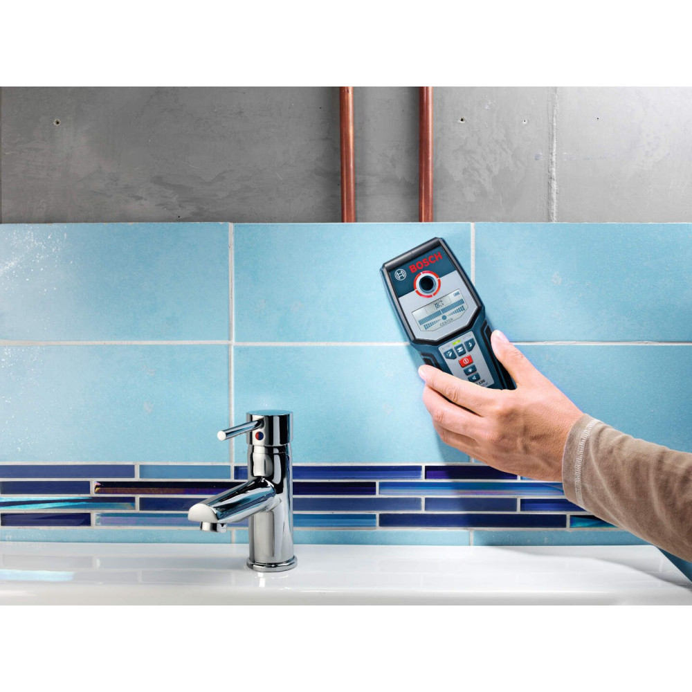 BOSCH Detektor struje – kablova pod naponom, metala, drveta GMS 120 Professional 0601081000