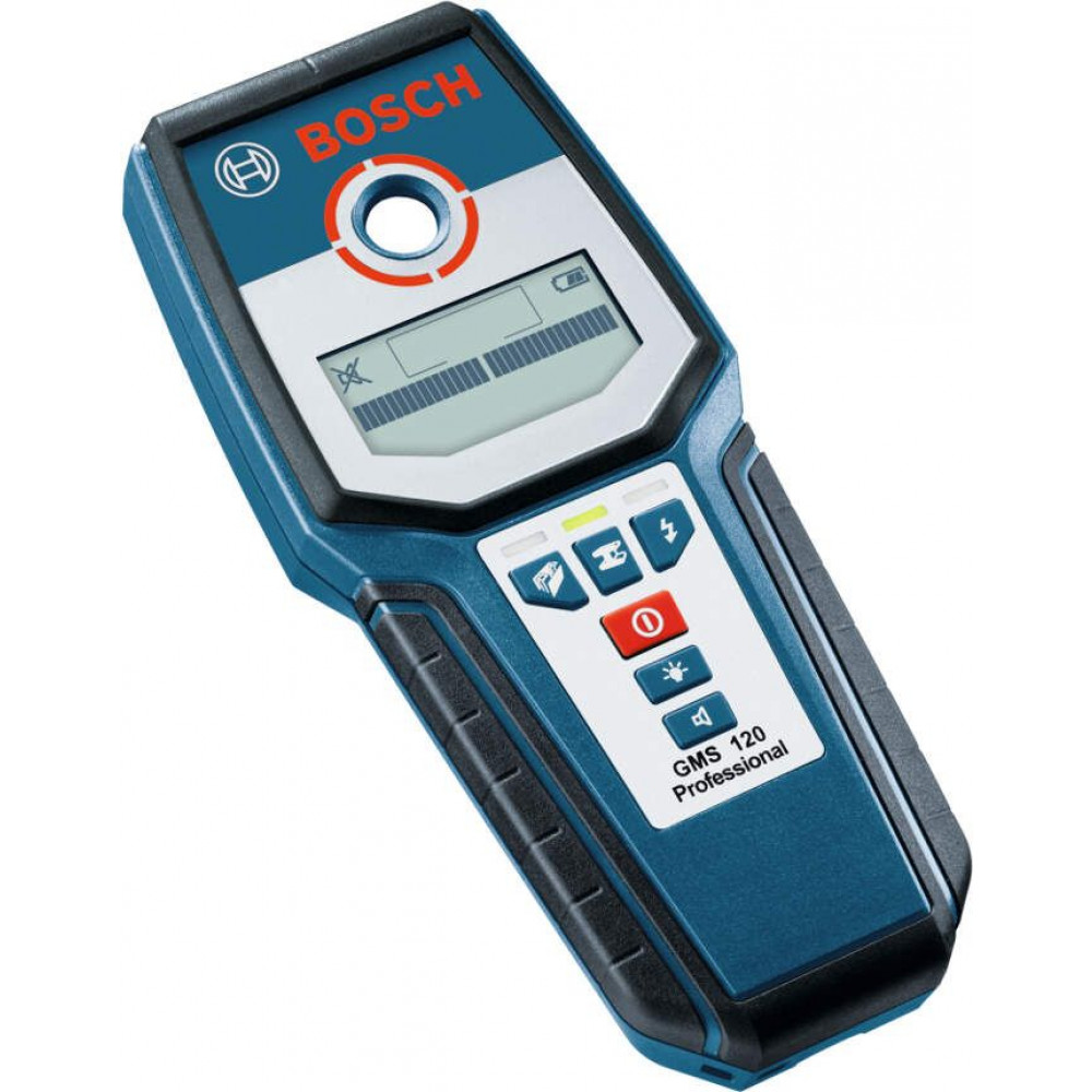 BOSCH Detektor struje – kablova pod naponom, metala, drveta GMS 120 Professional 0601081000