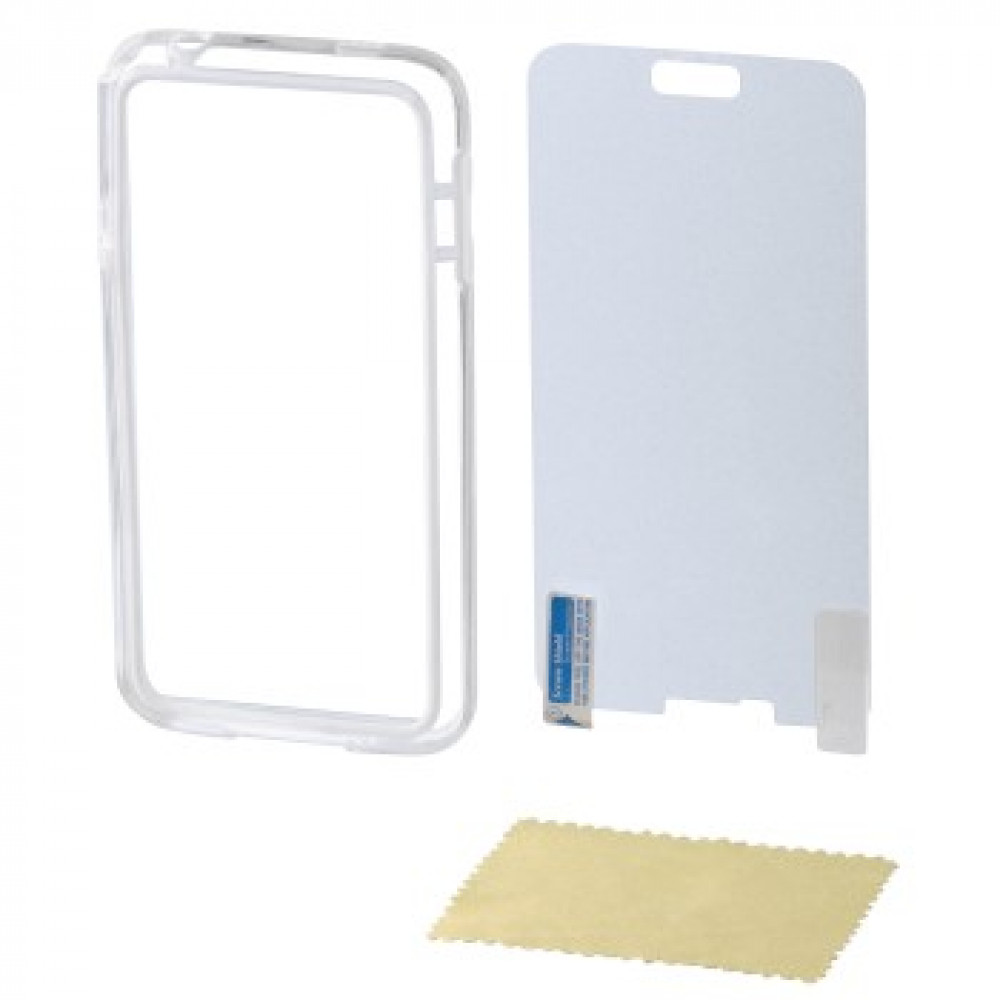 HAMA Bamper i zastitna folija za Samsung S5 beli