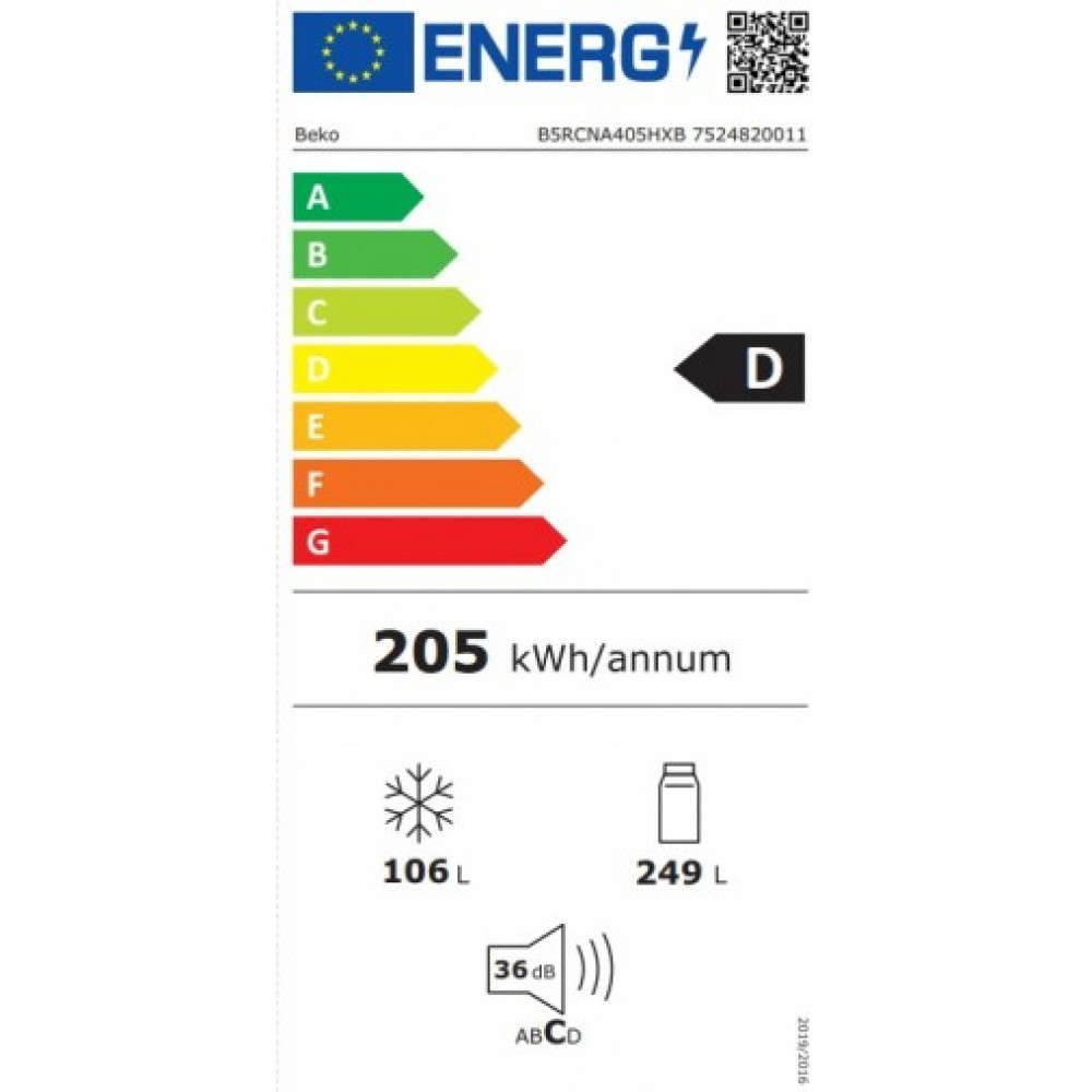 BEKO Frižider B5RCNA405HXB