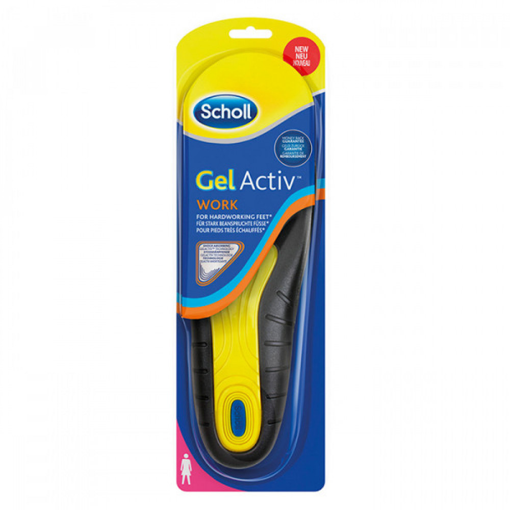 SCHOLL ulošci za obuću za posao Gel Active - 38-42 410241
