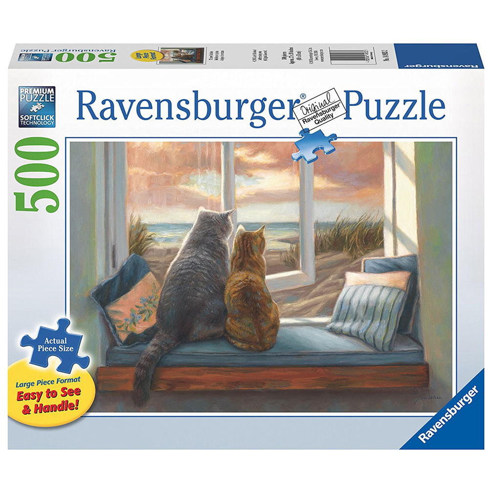 RAVENSBURGER puzzle (slagalice)- pogled sa prozora RA14903