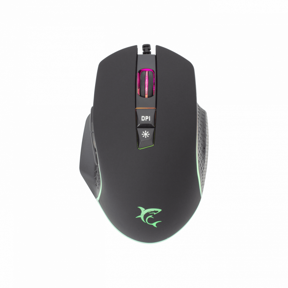 WHITE SHARK GM 5009 GARETH, Mouse Black