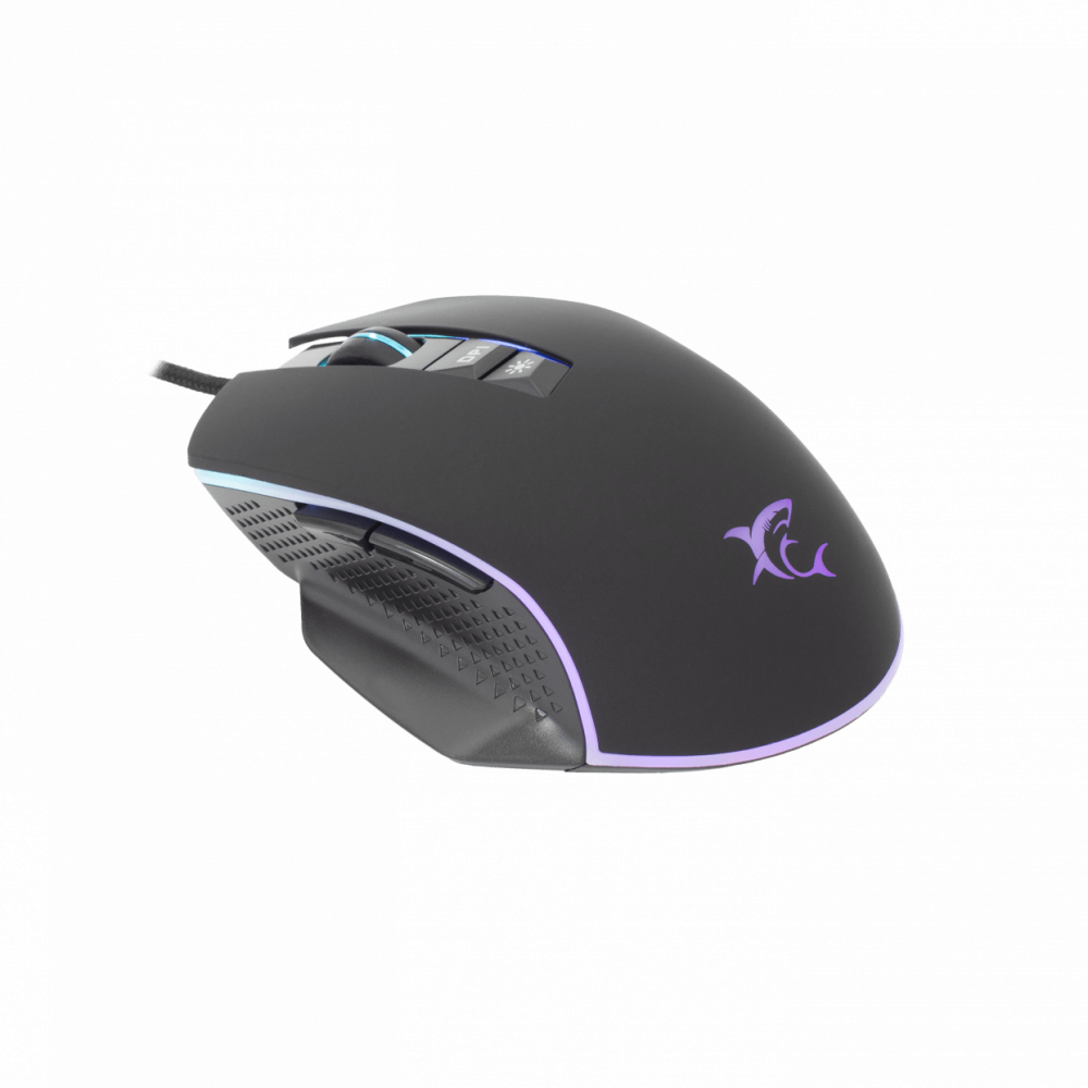 WHITE SHARK GM 5009 GARETH, Mouse Black