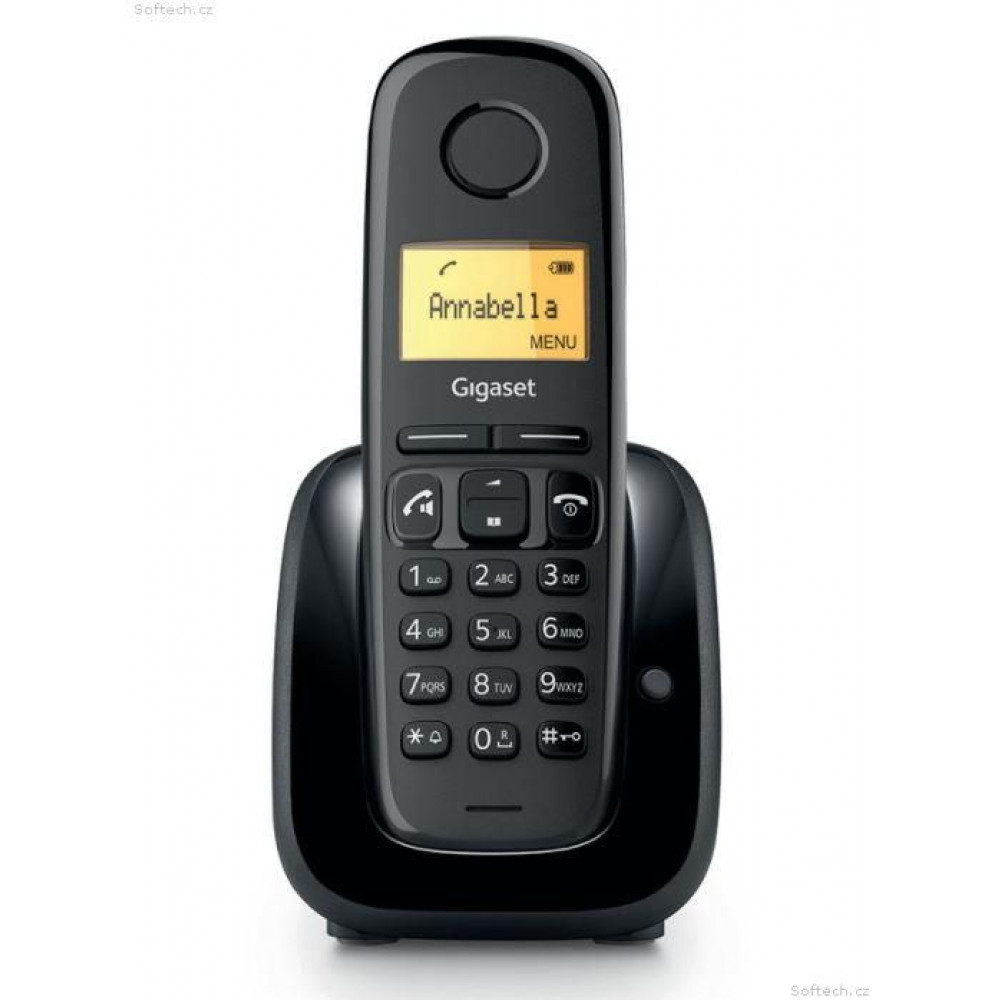GIGASET Telefon A280 Black (Crna)