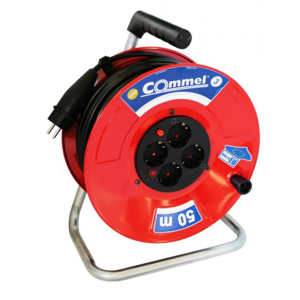 COMMEL Kabl sa motalicom, 50 m, H05RR-F 3G2,5 C0932