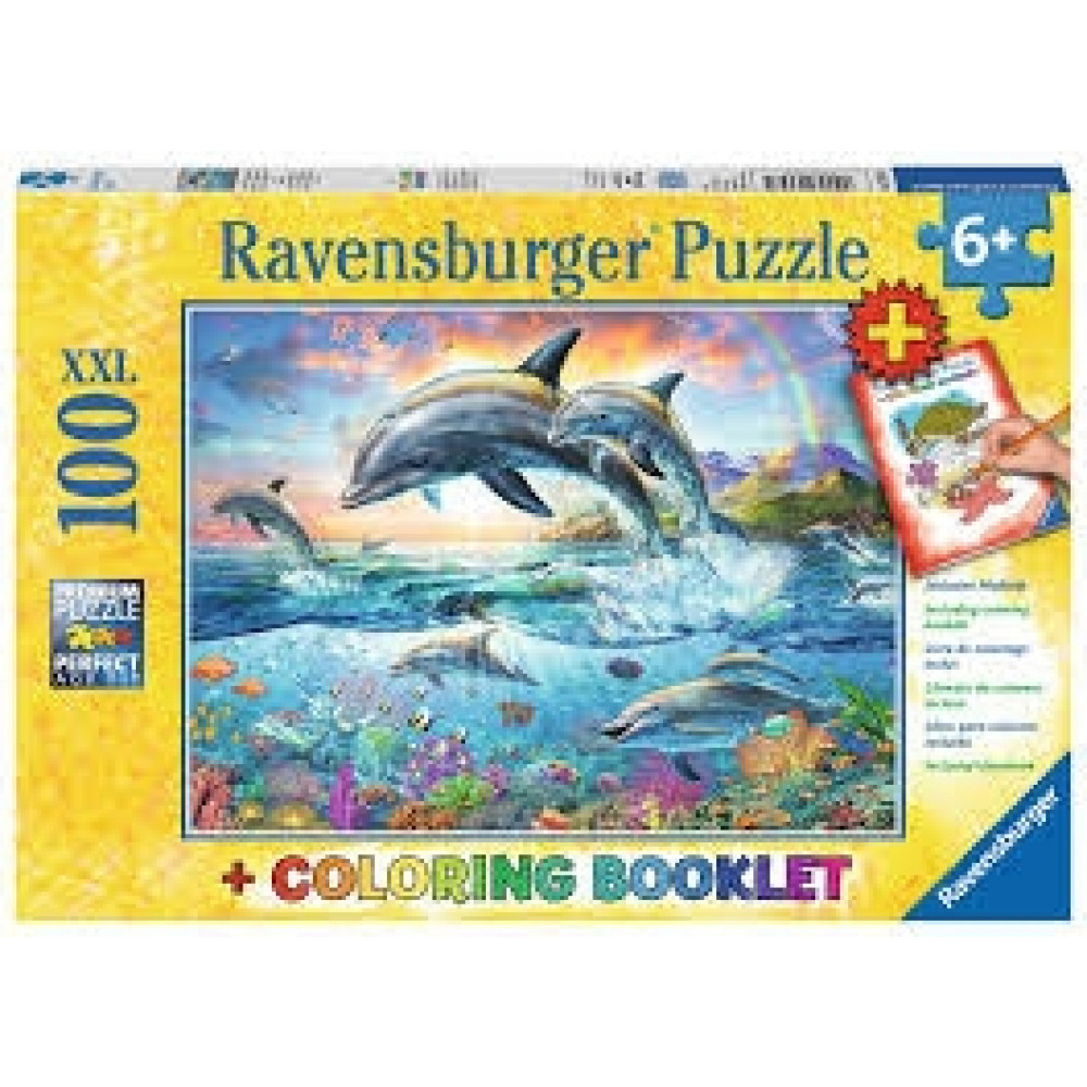 RAVENSBURGER puzzle (slagalice) - delfini RA13697