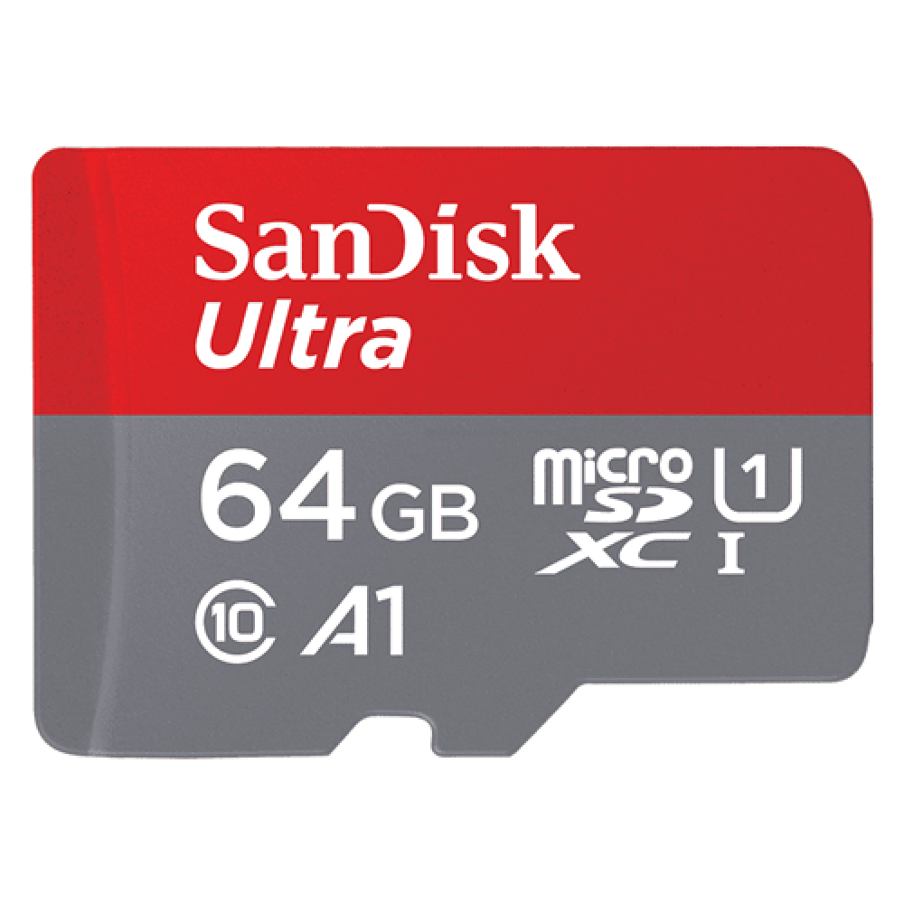 SANDISK memorijska kartica + adapter SDHC 64GB SDSQUAR-064G-GN6IA