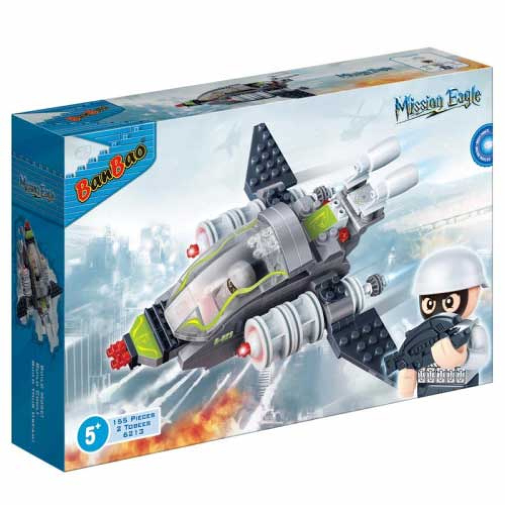 BANBAO kocke borbeni avion 6213