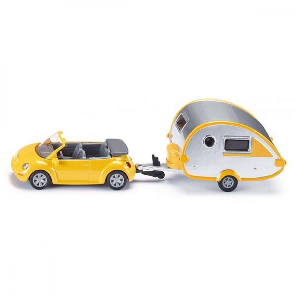  SIKU auto buba vw sa kamp prikolicom 1629