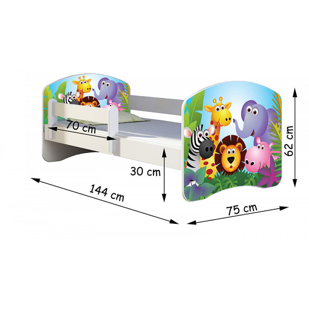  ACMA 2 Deciji krevet 140×70 + GRATIS DUSEK