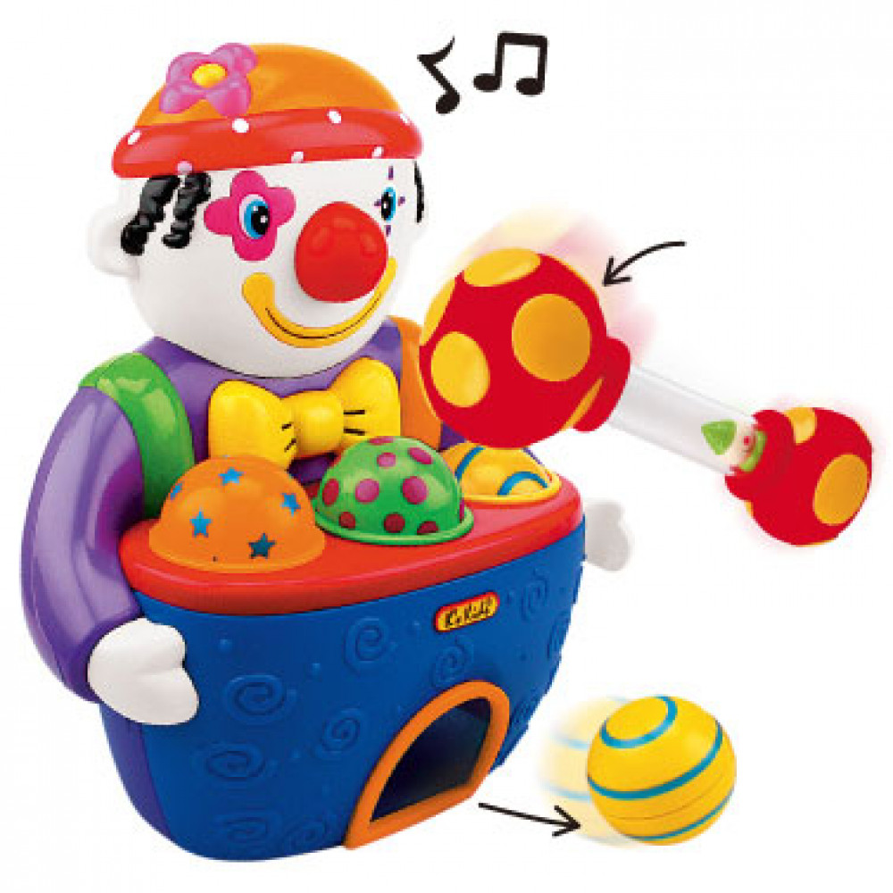 KS KIDS igračka klovn Džeki i loptice KA10369