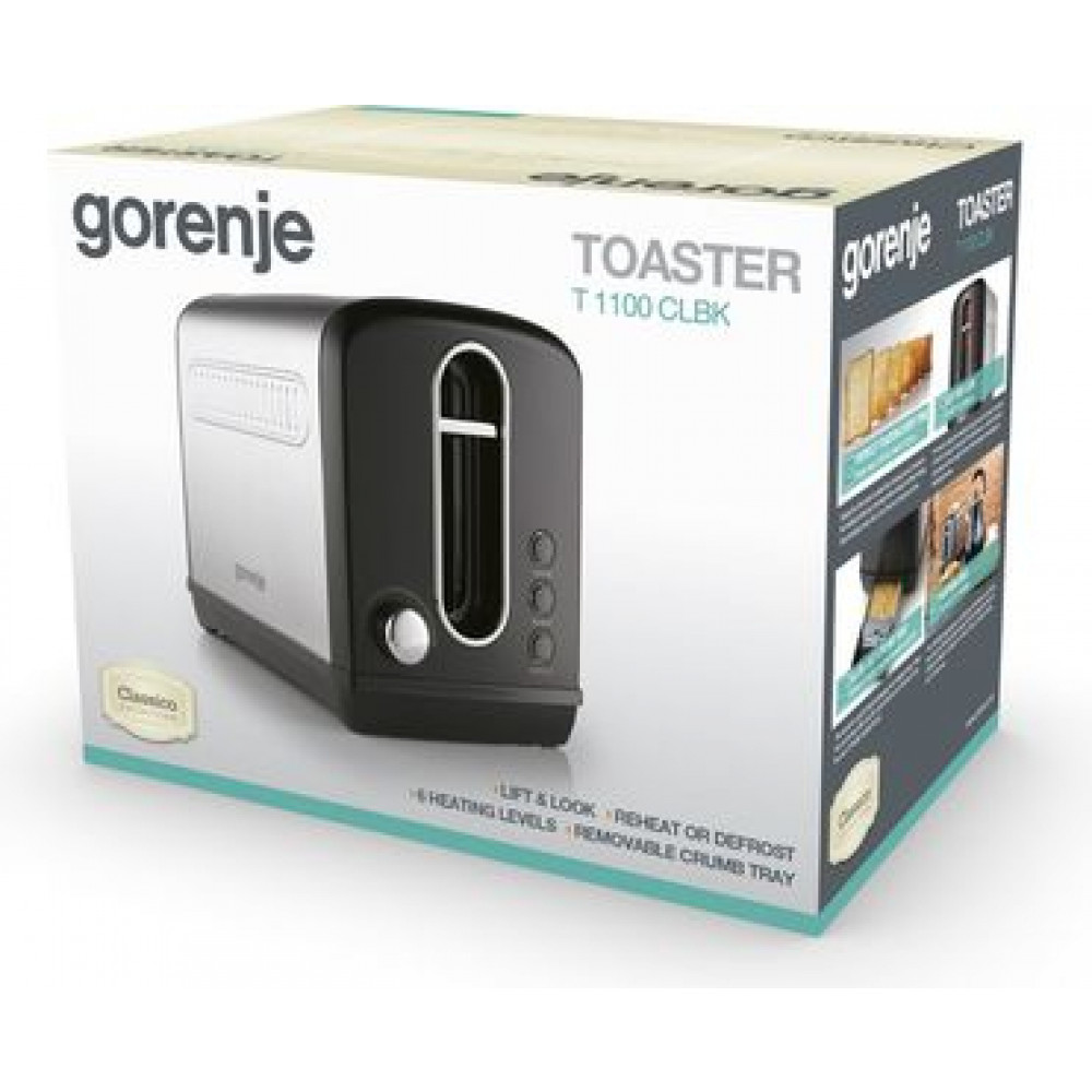 GORENJE Toster T1100CLBK 732749