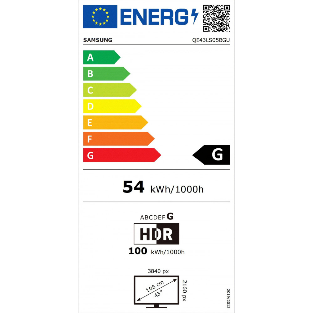 SAMSUNG Smart televizor QE43LS05BGUXXH