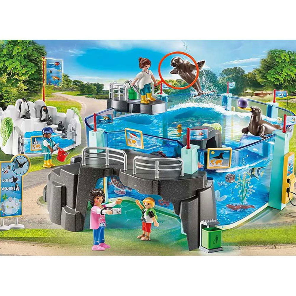 PLAYMOBIL Family Fun Dan u akvarijumu 38072