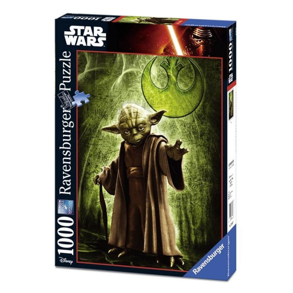 RAVENSBURGER Ravensburger puzzle (slagalice) - Star Wars,Joda RA19680