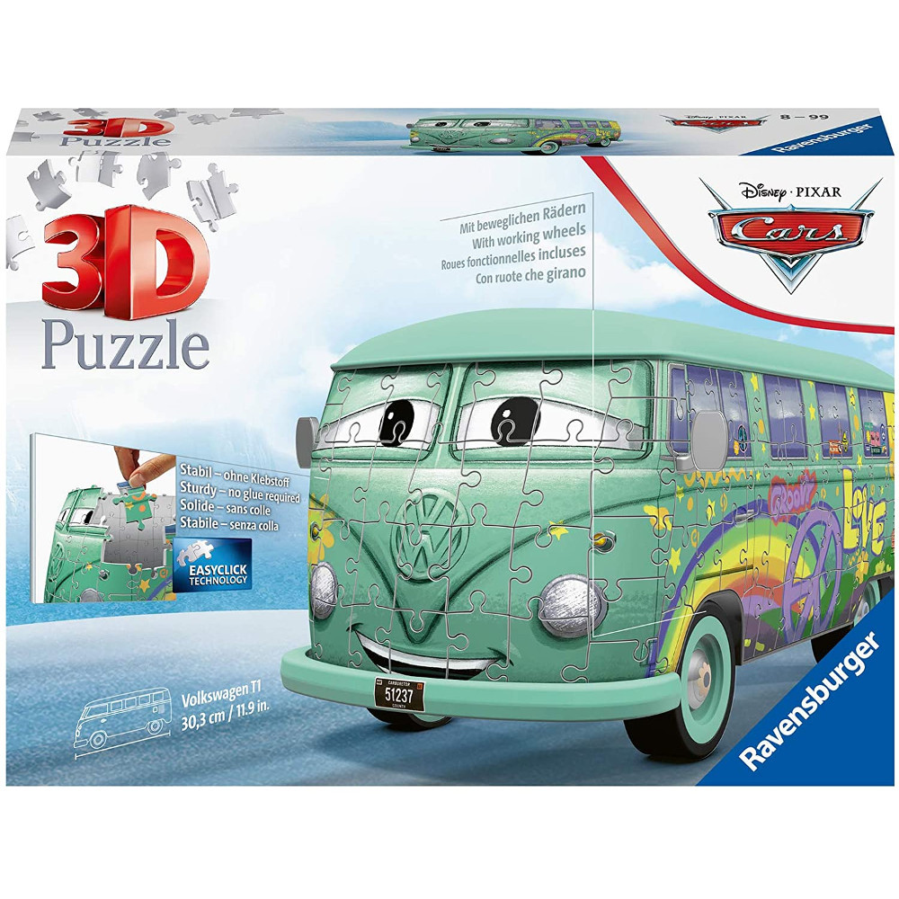 Ravensburger 3D puzzle (slagalice) - VW bus T1 Cars Šifra: RA11185